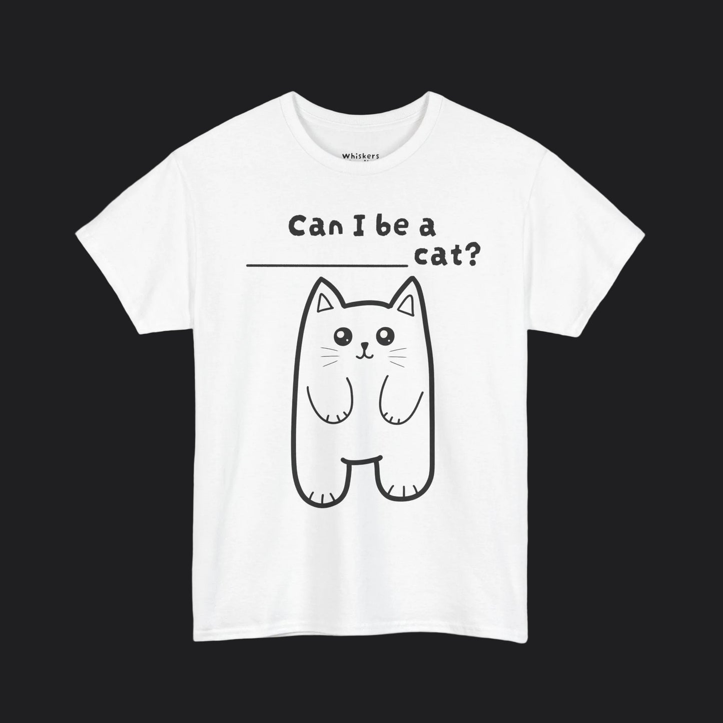 Can I Be a ____ Cat? – DIY Coloring Tee