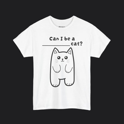 Can I Be a ____ Cat? – DIY Coloring Tee